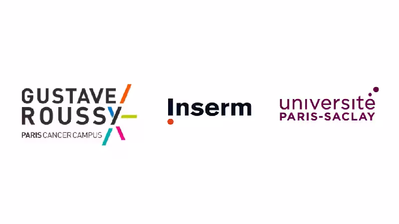Logo Gustave Roussy, Inserm et université paris-saclay